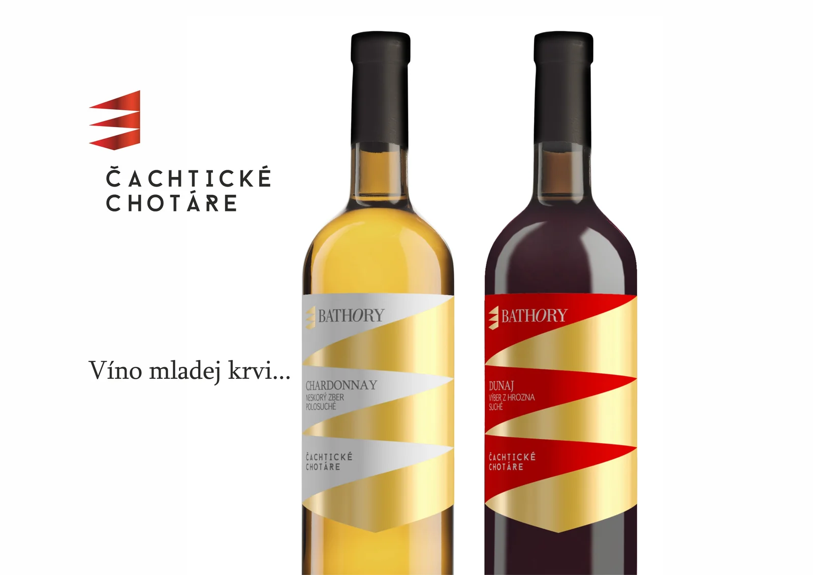 návrh logotypu a dizajn etikiet pre vinárstvo